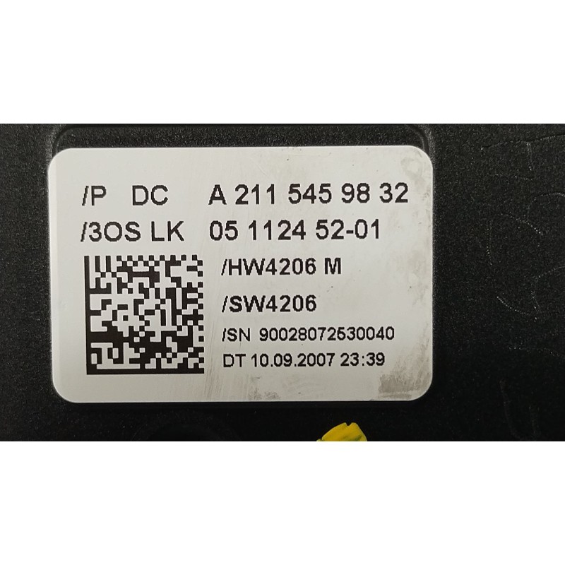 Recambio de sensor para mercedes-benz clase e (w211) e 220 cdi (211.008) referencia OEM IAM A2115459832  