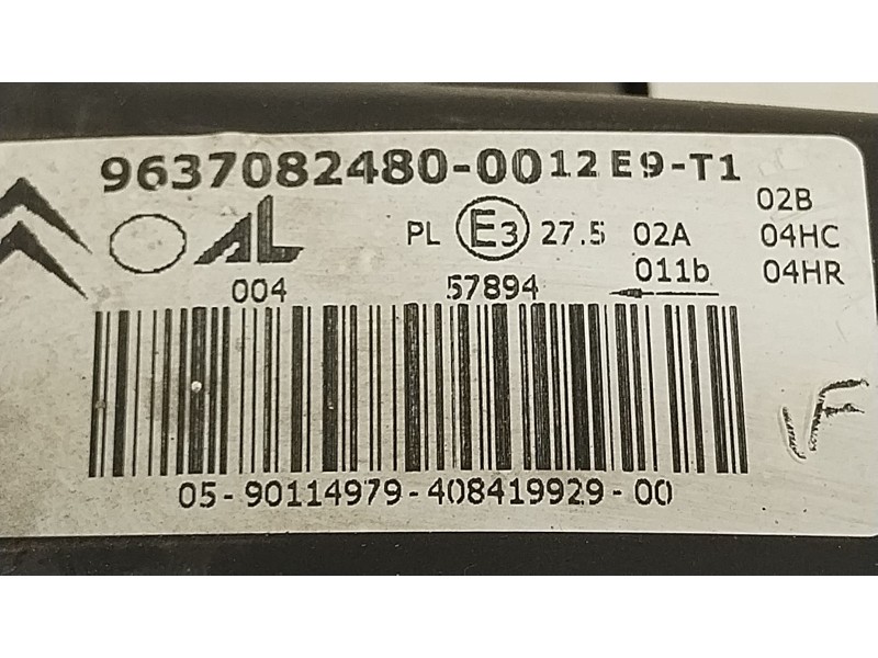 Recambio de faro derecho para citroën xsara coupé (n0) 1.9 d referencia OEM IAM 9637082480  