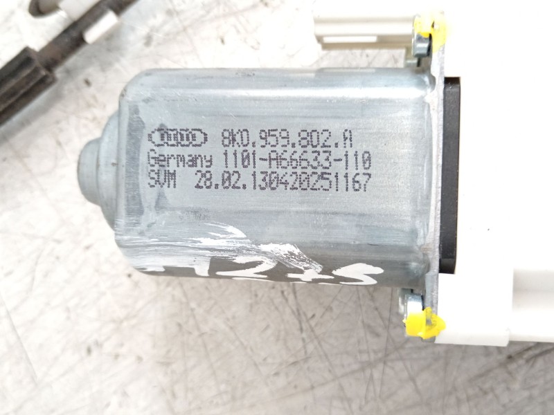 Recambio de elevalunas delantero derecho para audi a4 b8 (8k2) 2.0 tdi referencia OEM IAM 8K0837462A 8K0959802A 
