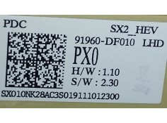 Recambio de caja reles / fusibles para hyundai kona (os, ose, osi) 1.6 gdi hybrid referencia OEM IAM 91960DF010   2