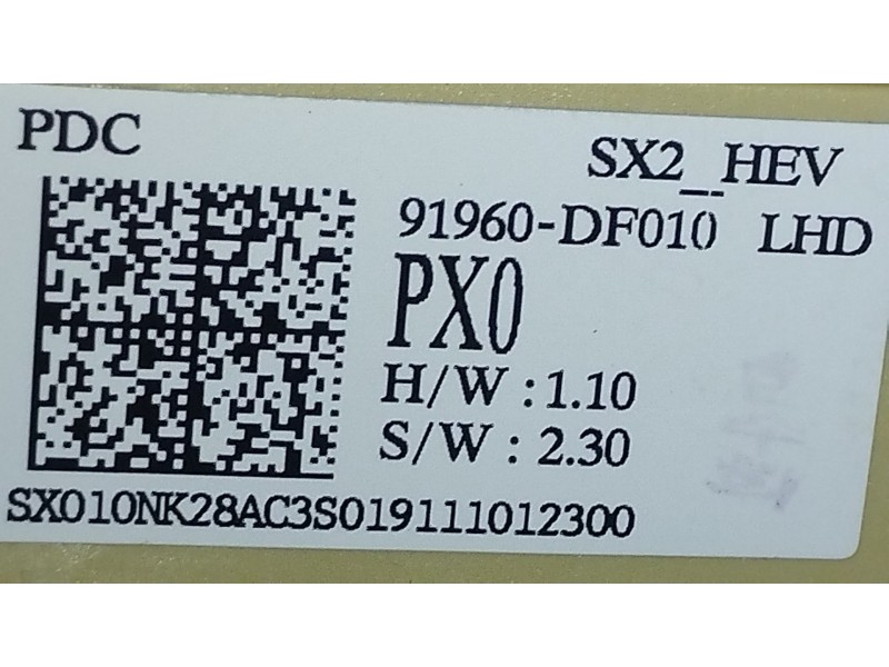 Recambio de caja reles / fusibles para hyundai kona (os, ose, osi) 1.6 gdi hybrid referencia OEM IAM 91960DF010  