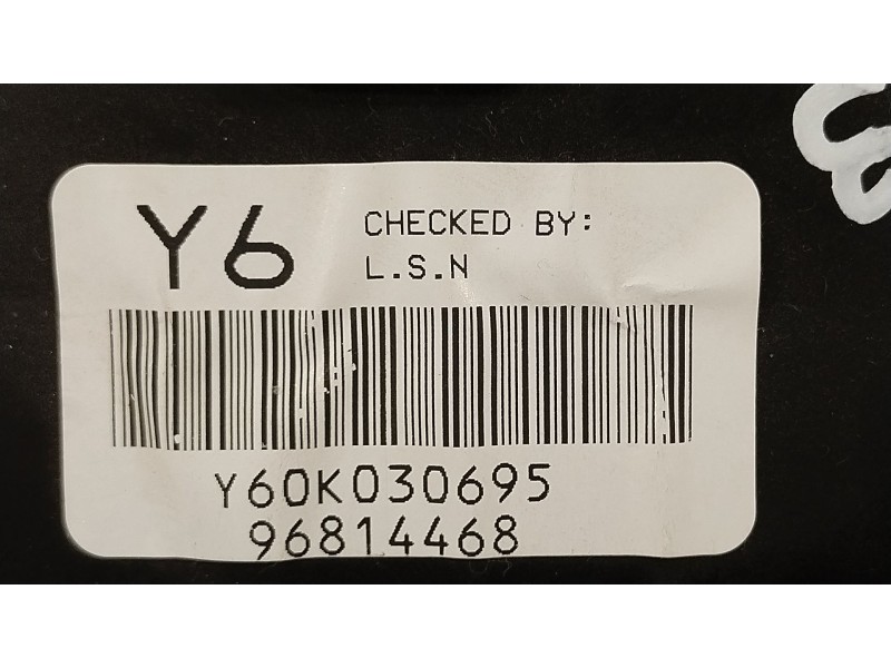 Recambio de cuadro instrumentos para chevrolet aveo / kalos hatchback (t250, t255) 1.2 referencia OEM IAM 96814468  