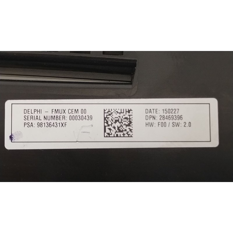 Recambio de mando climatizador para citroën c4 ii (nc_) 1.6 bluehdi 100 referencia OEM IAM 98136431XF  