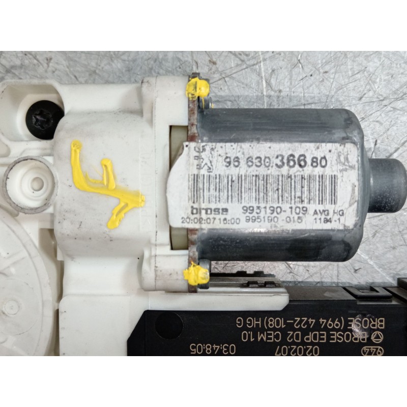 Recambio de elevalunas delantero izquierdo para peugeot 407 (6d_) 2.0 (6drfnb, 6drfne) referencia OEM IAM 9663036680 0130822200 