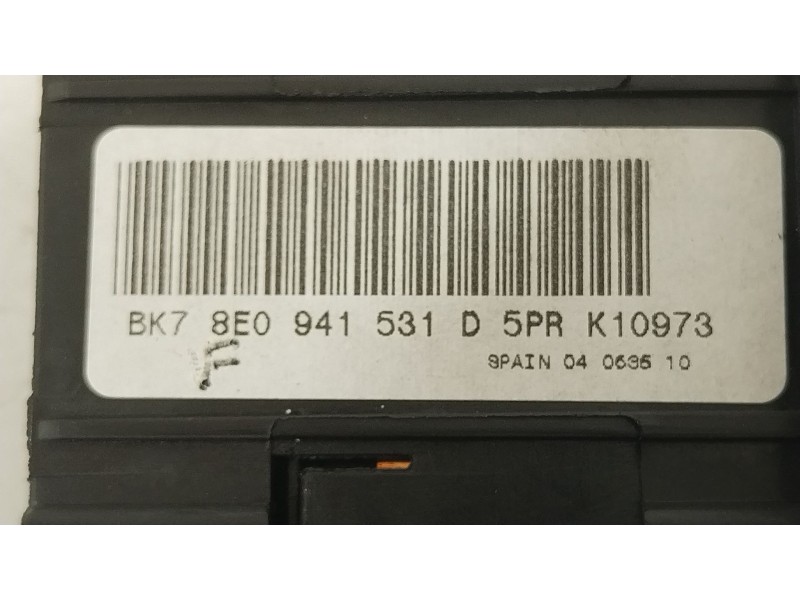 Recambio de mando luces para audi a4 b7 (8ec) 2.0 tdi quattro referencia OEM IAM 8E0941531D  