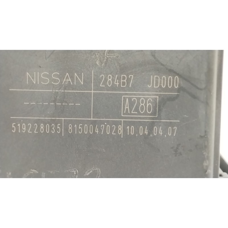 Recambio de caja reles / fusibles para nissan qashqai i (j10, nj10) 1.5 dci referencia OEM IAM 284B7JD000 519228035 