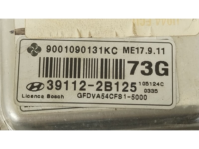 Recambio de centralita motor uce para hyundai i30 (fd) 1.4 referencia OEM IAM 391122B125  