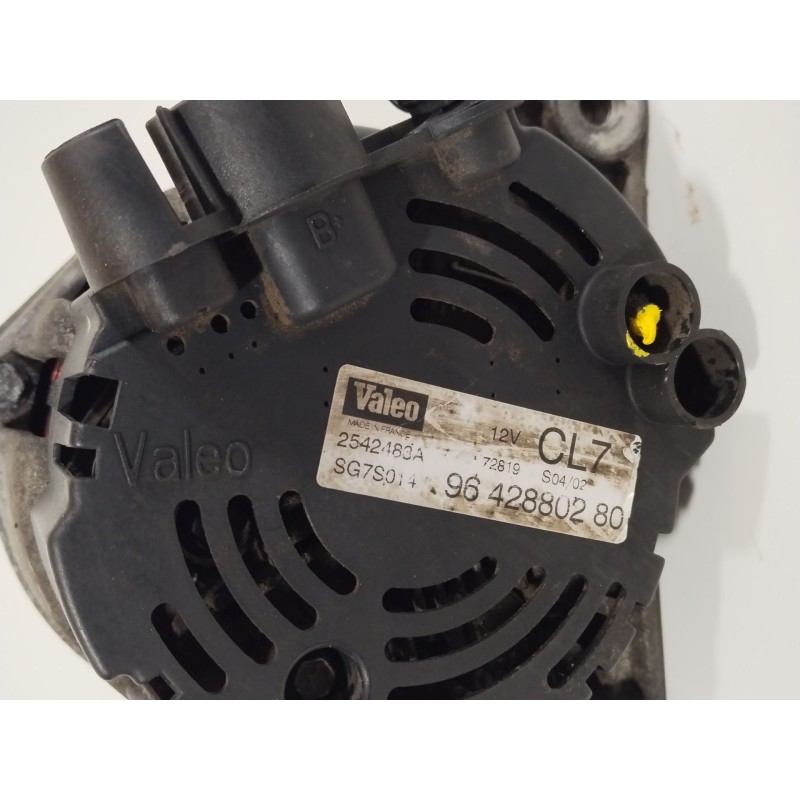 Recambio de alternador para citroën c15 furgoneta/monovolumen (vd_) 1.9 d referencia OEM IAM 9642880280 SG7S014 