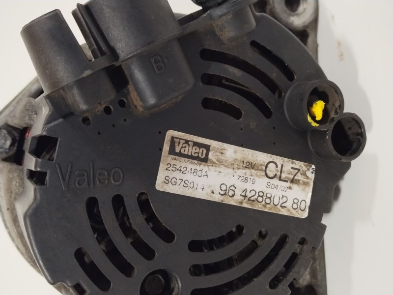 Recambio de alternador para citroën c15 furgoneta/monovolumen (vd_) 1.9 d referencia OEM IAM 9642880280 SG7S014 