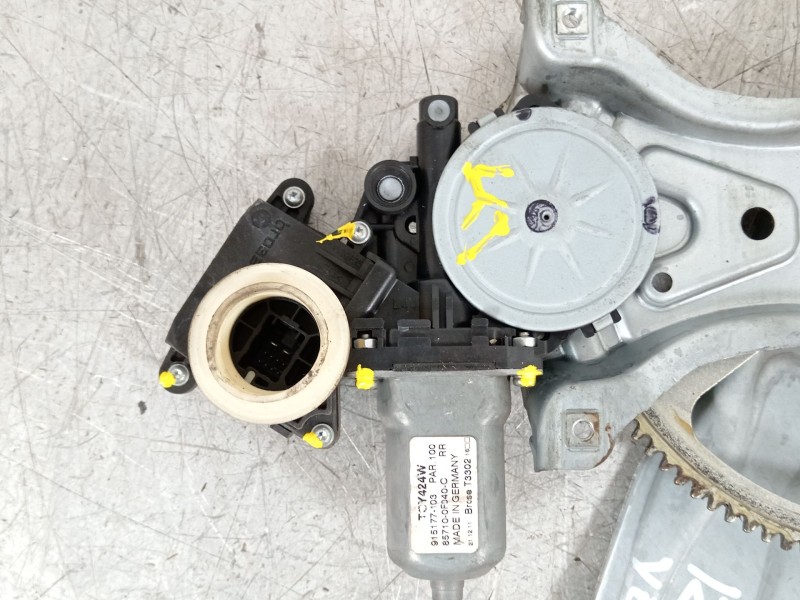 Recambio de elevalunas trasero derecho para toyota verso active referencia OEM IAM 698300F040 857100F040 915177103