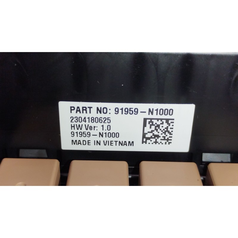 Recambio de caja reles / fusibles para hyundai kona (os, ose, osi) 1.6 gdi hybrid referencia OEM IAM 91959N1000  