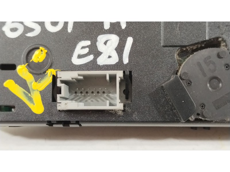 Recambio de mando climatizador para bmw 1 (e81) 120 d referencia OEM IAM 64119182287  