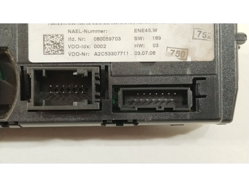 Recambio de mando climatizador para bmw 1 (e81) 120 d referencia OEM IAM 64119182287  