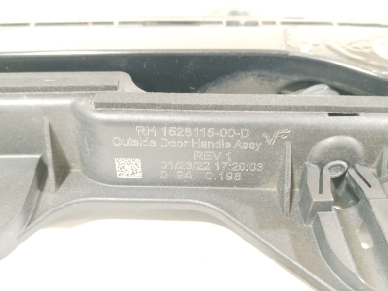 Recambio de maneta exterior trasera derecha para tesla model 3 ev referencia OEM IAM 152811500D 151011302A 