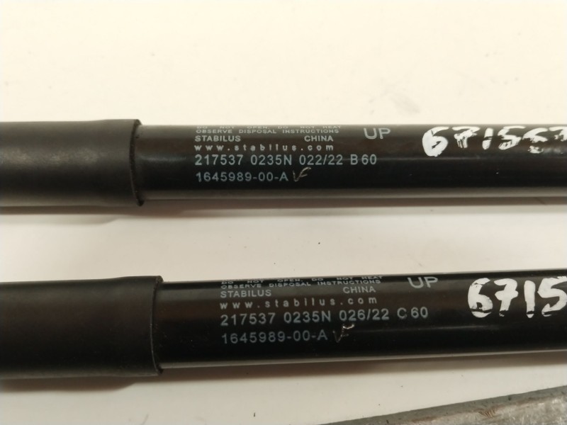 Recambio de amortiguadores capo para tesla model 3 ev referencia OEM IAM 164598900A  