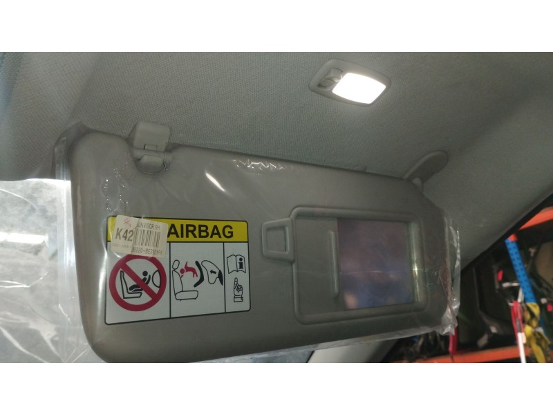 Recambio de parasol derecho para hyundai kona (os, ose, osi) 1.6 gdi hybrid referencia OEM IAM 85220BE300YPK  