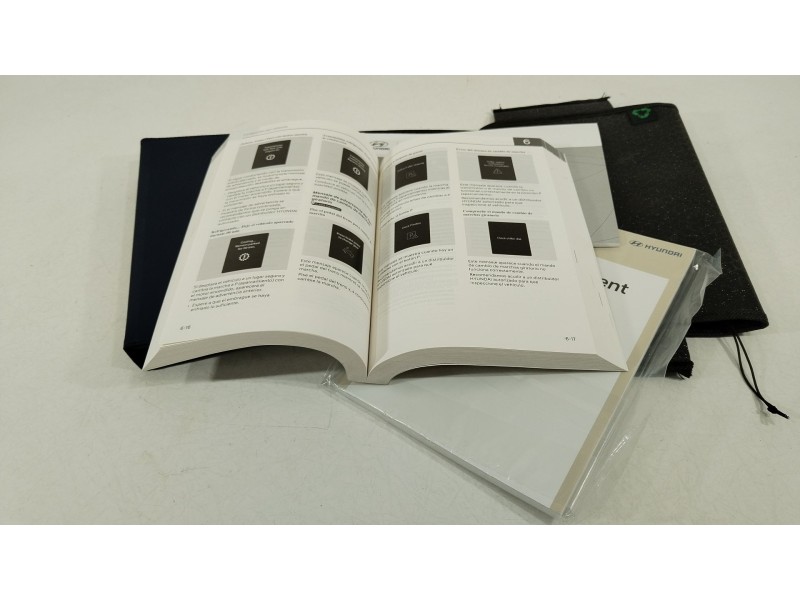 Recambio de libro instrucciones para hyundai kona (os, ose, osi) 1.6 gdi hybrid referencia OEM IAM BEMS4F6000  