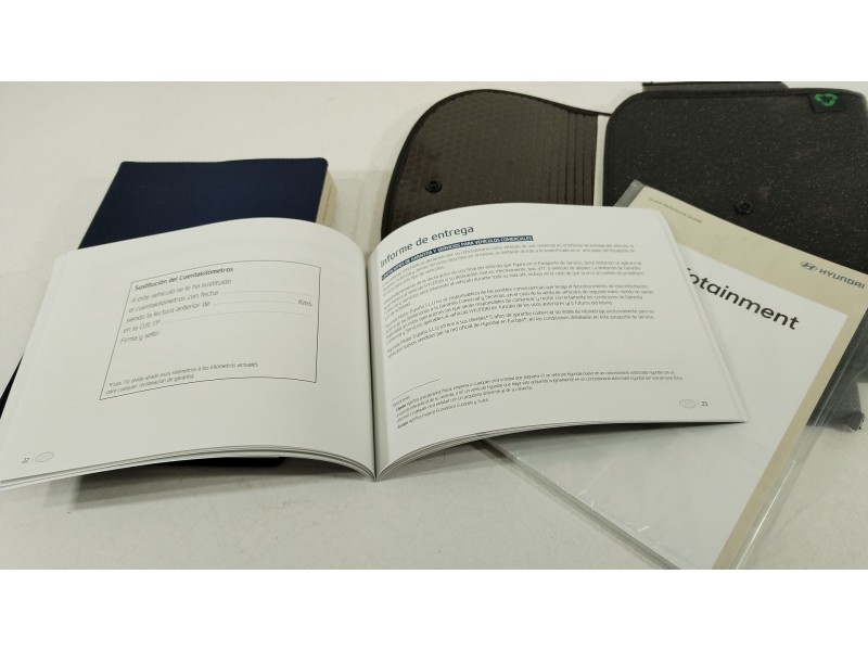 Recambio de libro instrucciones para hyundai kona (os, ose, osi) 1.6 gdi hybrid referencia OEM IAM BEMS4F6000  