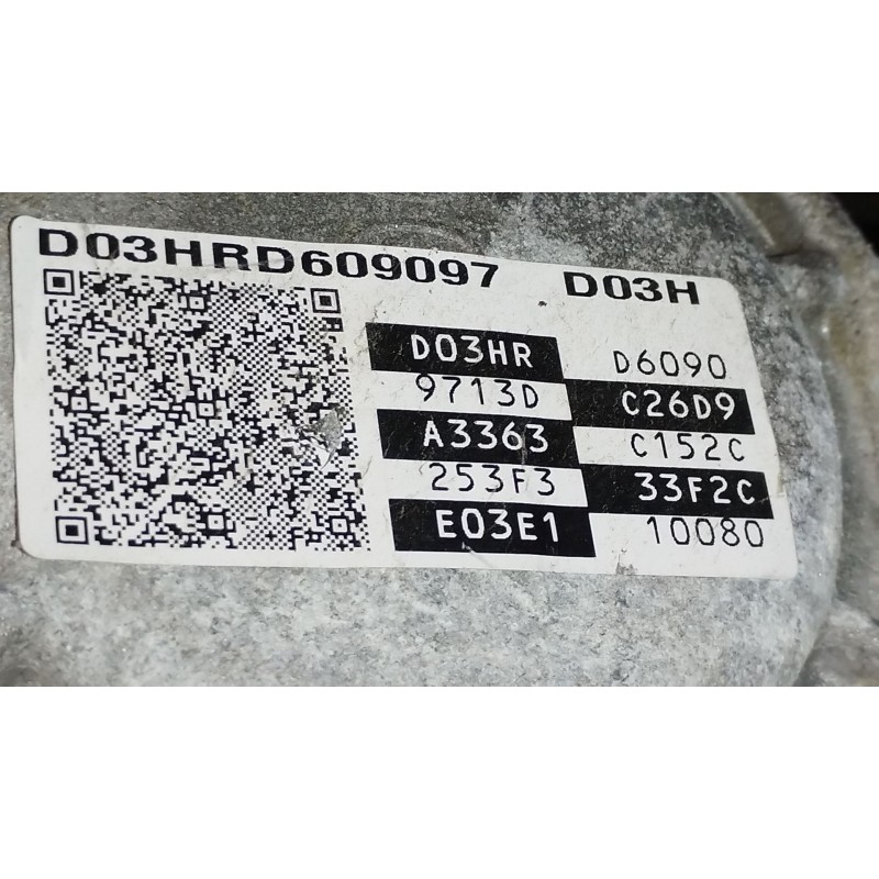 Recambio de caja cambios para hyundai kona (os, ose, osi) 1.6 gdi hybrid referencia OEM IAM D03H D03HRD609097 