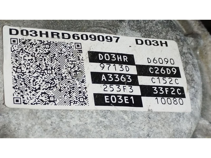 Recambio de caja cambios para hyundai kona (os, ose, osi) 1.6 gdi hybrid referencia OEM IAM D03H D03HRD609097 