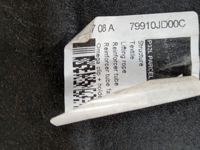 Recambio de bandeja trasera para nissan qashqai i (j10, nj10) 1.5 dci referencia OEM IAM 79910JD00C  