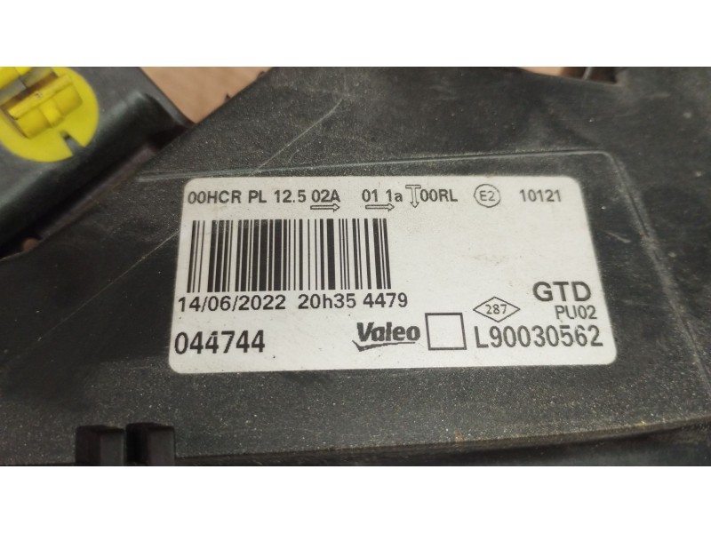 Recambio de faro izquierdo para peugeot 208 i (ca_, cc_) 1.6 referencia OEM IAM 90030562 9802221880 