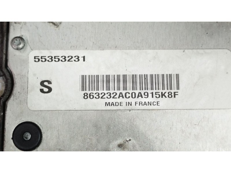 Recambio de centralita motor uce para saab 9-3 descapotable (ys3f) 2.0 t referencia OEM IAM 55353231  