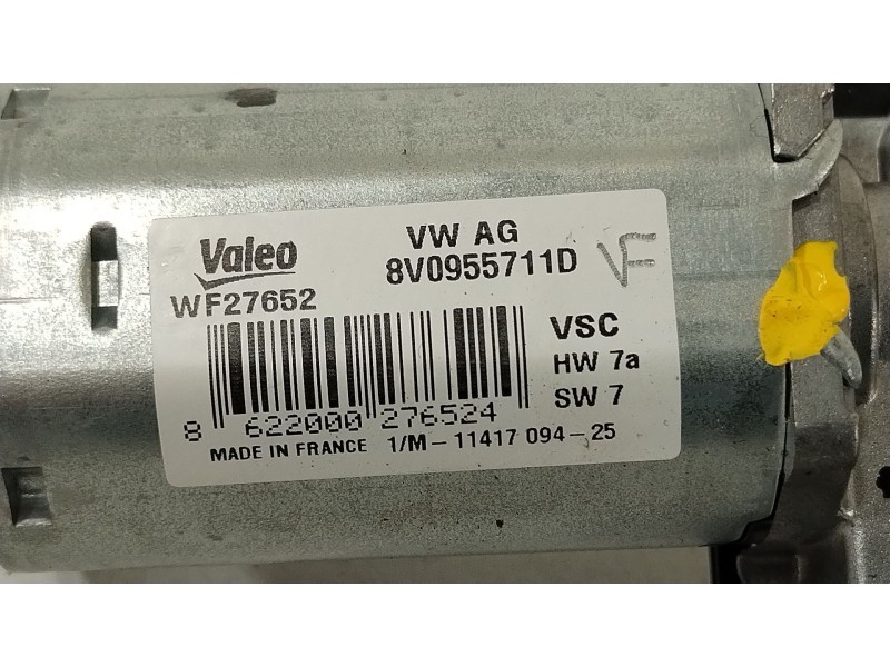 Recambio de motor limpia trasero para audi a1 sportback (gba) 30 tfsi referencia OEM IAM 8V0955711D  