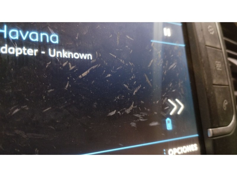 Recambio de pantalla multifuncion para peugeot traveller autobús (v_) 2.0 bluehdi 145 referencia OEM IAM 9831665880  