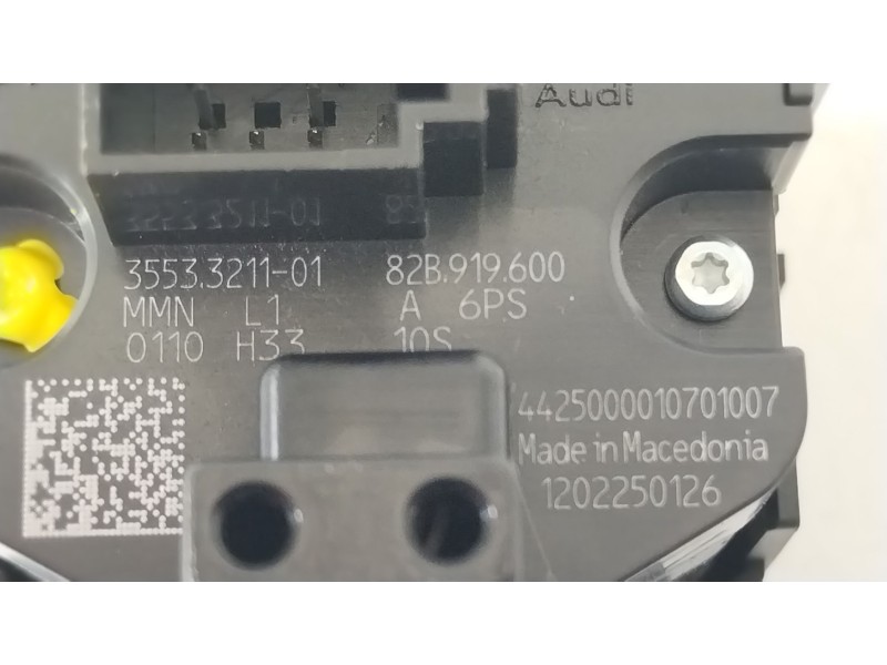 Recambio de mando multifuncion para audi a1 sportback (gba) 30 tfsi referencia OEM IAM 82B919600A  