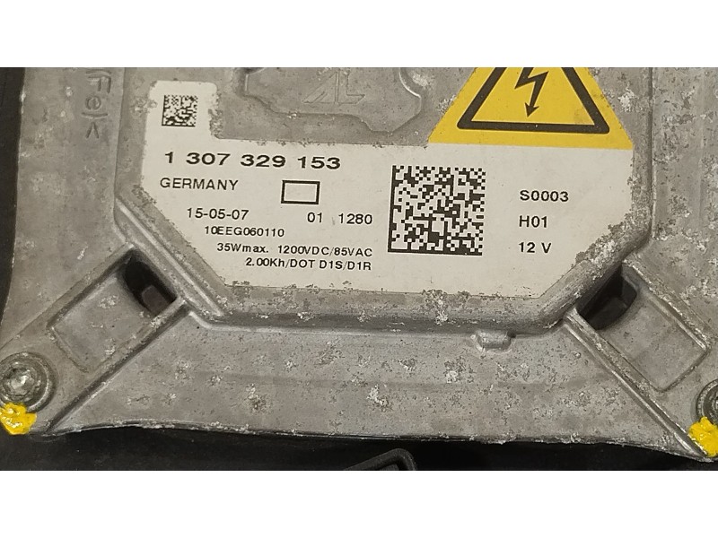 Recambio de faro derecho para bmw x5 (e70) 3.0d referencia OEM IAM 7161588 1307329153 0601074631