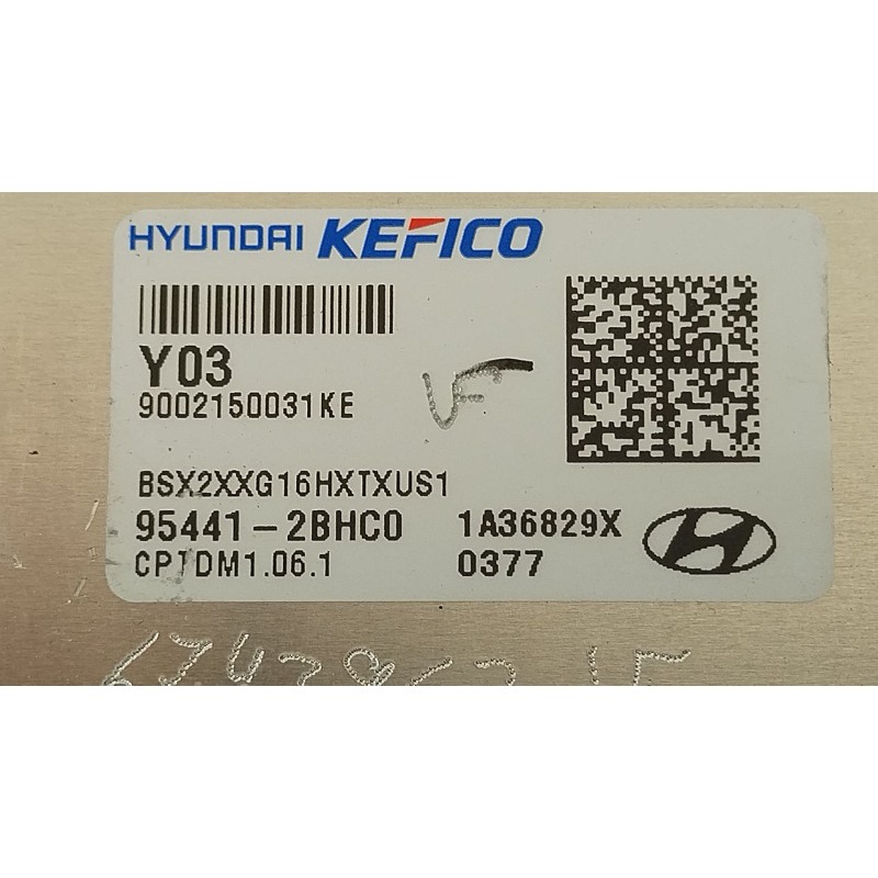 Recambio de centralita cambio automatico para hyundai kona (os, ose, osi) 1.6 gdi hybrid referencia OEM IAM 954412BHC0  