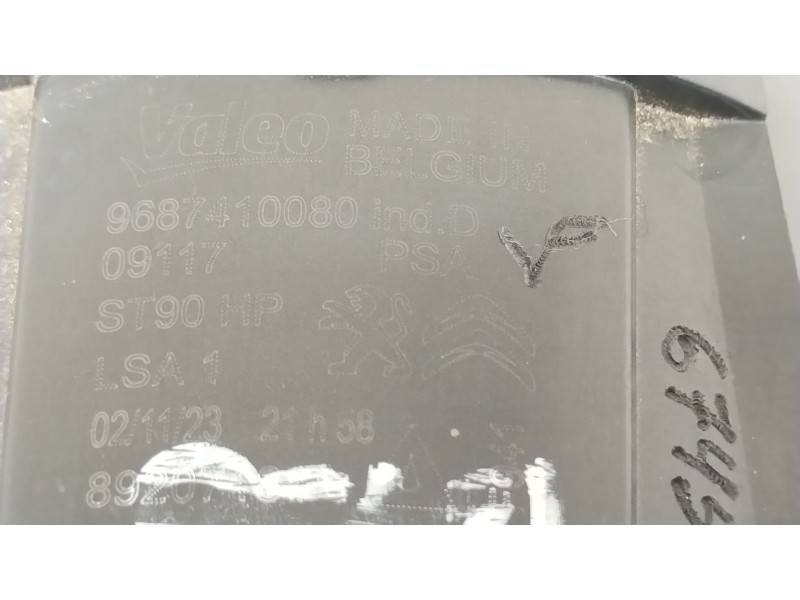 Recambio de faro antiniebla derecho para peugeot traveller autobús (v_) 2.0 bluehdi 145 referencia OEM IAM 9687410080  