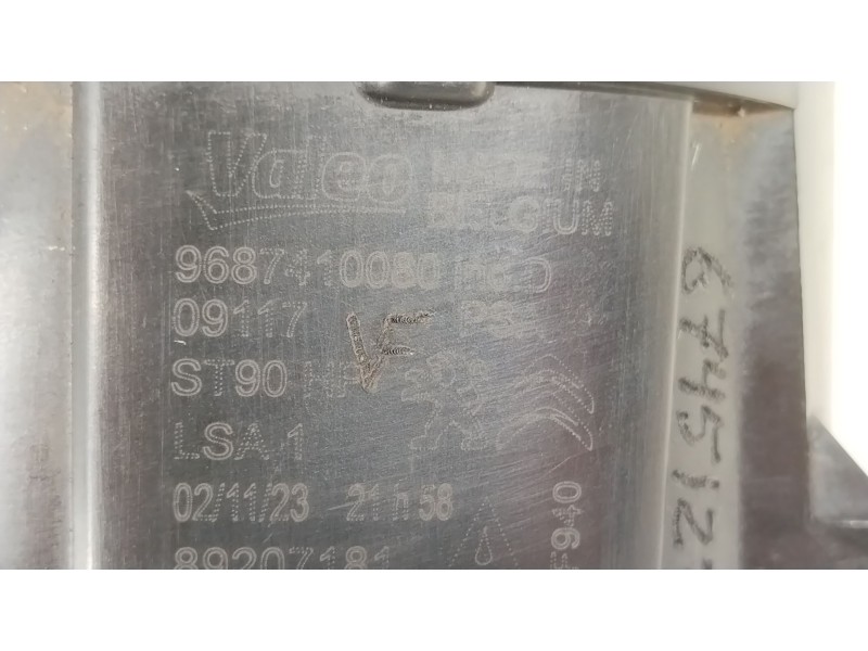 Recambio de faro antiniebla izquierdo para peugeot traveller autobús (v_) 2.0 bluehdi 145 referencia OEM IAM 9687410080  
