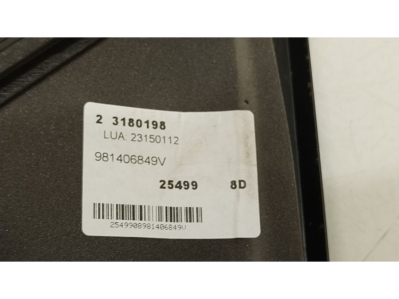 Recambio de retrovisor derecho para peugeot traveller autobús (v_) 2.0 bluehdi 145 referencia OEM IAM 98087016XT  