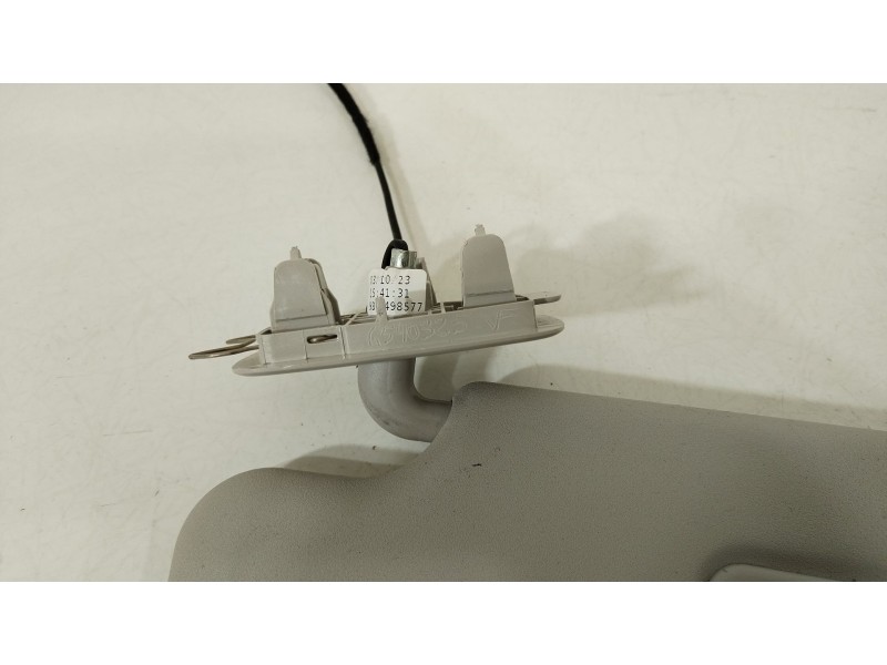 Recambio de parasol izquierdo para peugeot traveller autobús (v_) 2.0 bluehdi 145 referencia OEM IAM 9809498577  