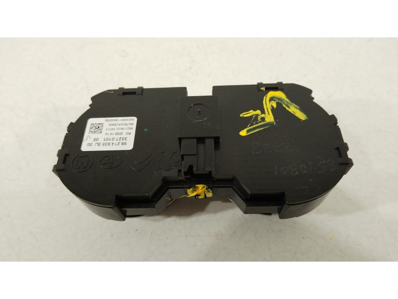 Recambio de mando climatizador para peugeot traveller autobús (v_) 2.0 bluehdi 145 referencia OEM IAM 98214935BJ  