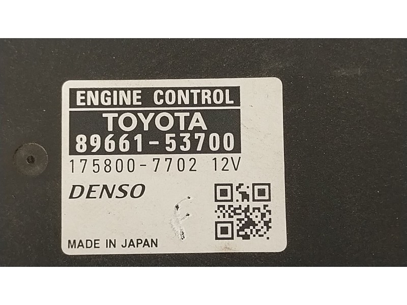 Recambio de centralita motor uce para lexus is ii (_e2_) 220d (ale20) referencia OEM IAM 8966153700 1758007702 