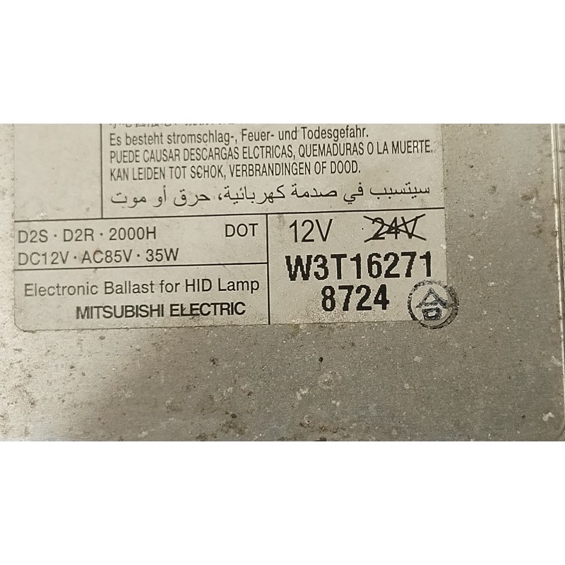 Recambio de faro izquierdo para citroën c-crosser (vu_, vv_) 2.2 hdi referencia OEM IAM 6208N3 W3T162718724 