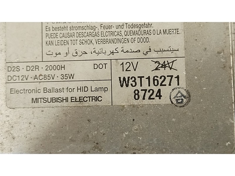 Recambio de faro izquierdo para citroën c-crosser (vu_, vv_) 2.2 hdi referencia OEM IAM 6208N3 W3T162718724 