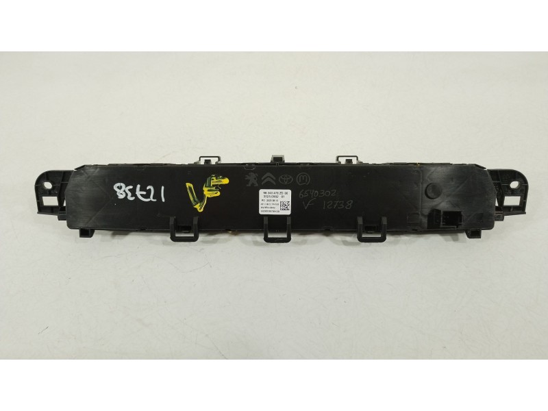 Recambio de mando climatizador para peugeot traveller autobús (v_) 2.0 bluehdi 145 referencia OEM IAM 98340478ZD  