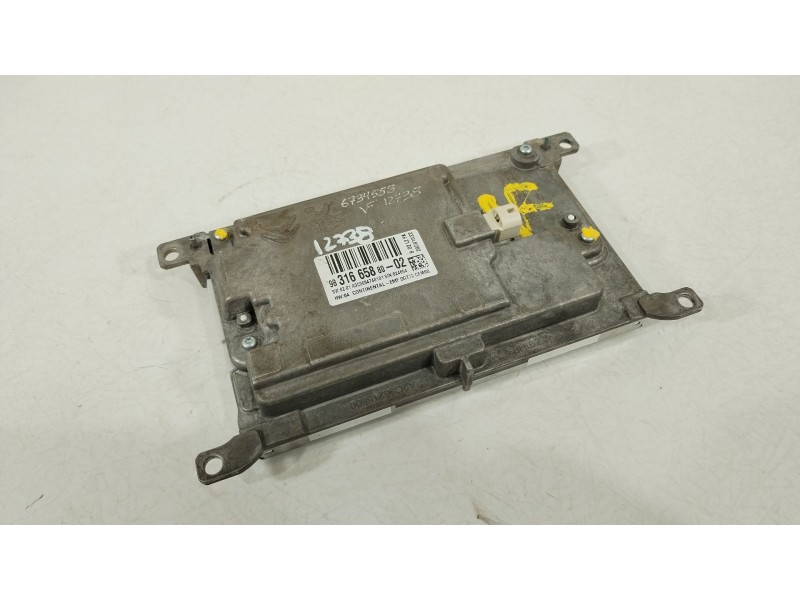 Recambio de pantalla multifuncion para peugeot traveller autobús (v_) 2.0 bluehdi 145 referencia OEM IAM 9831665880  