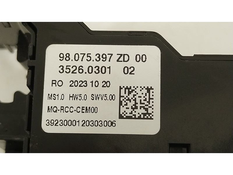 Recambio de mando multifuncion para peugeot traveller autobús (v_) 2.0 bluehdi 145 referencia OEM IAM 98075397ZD  