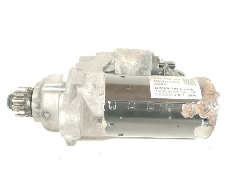 Recambio de motor arranque para volkswagen passat b7 (362) 2.0 tdi referencia OEM IAM 02M911024C 0001153009 