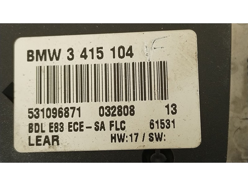 Recambio de mando luces para bmw x3 (e83) 2.0d referencia OEM IAM 3415104 61313415104 531096871