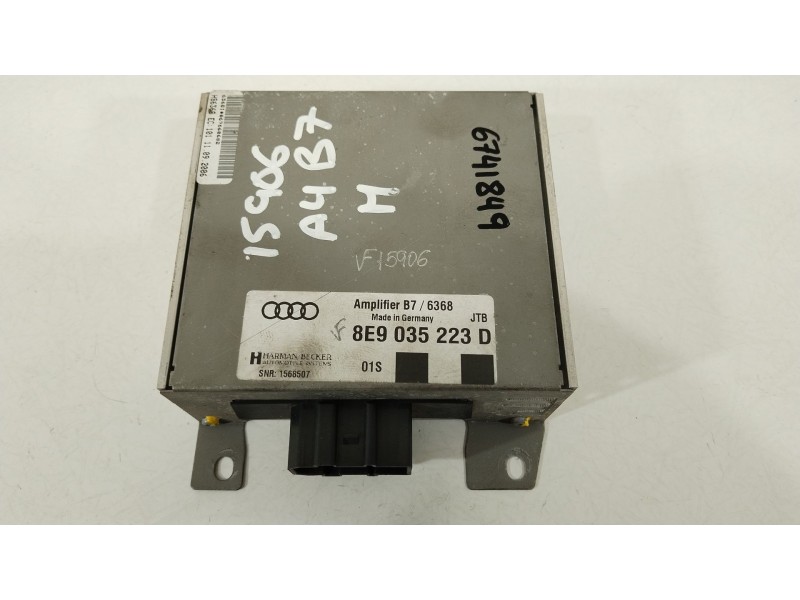 Recambio de amplificador para audi a4 b7 (8ec) 2.0 tdi quattro referencia OEM IAM 8E9035223D  