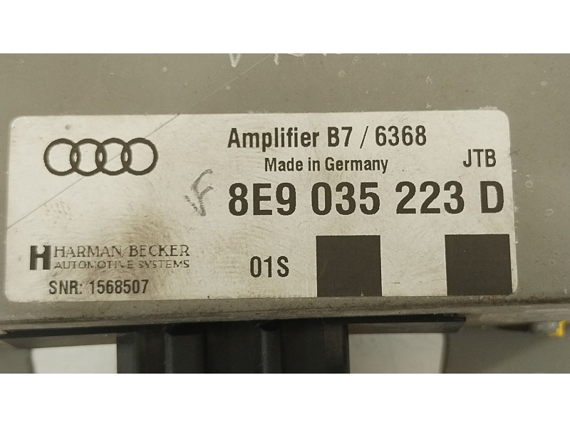 Recambio de amplificador para audi a4 b7 (8ec) 2.0 tdi quattro referencia OEM IAM 8E9035223D  