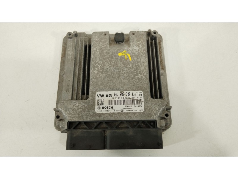Recambio de centralita motor uce para skoda yeti (5l) 2.0 tdi referencia OEM IAM 04L907309K 0281030170 