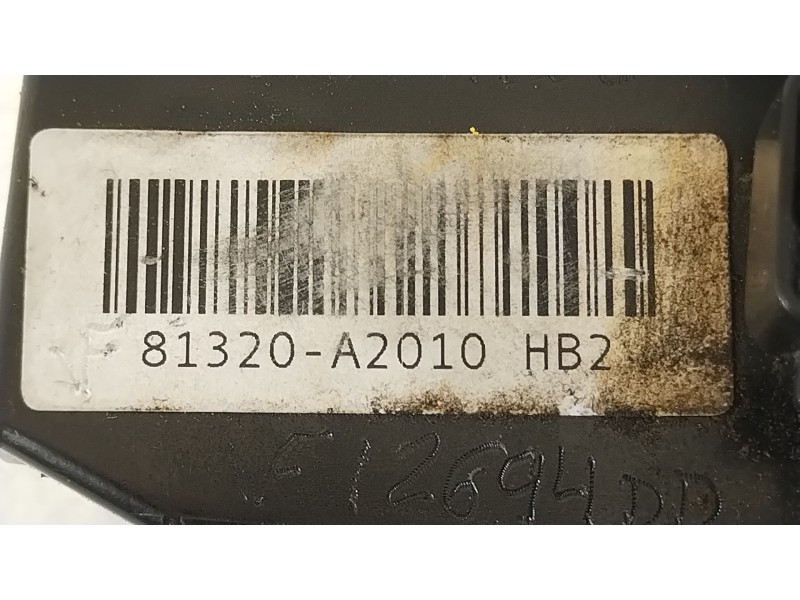 Recambio de cerradura puerta delantera derecha para kia cee´d spirit referencia OEM IAM 81320A2010  