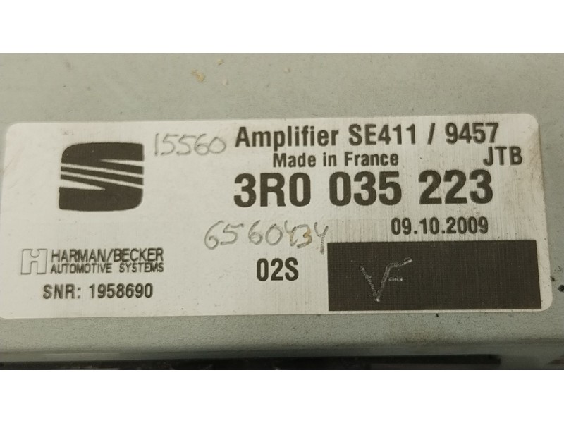 Recambio de amplificador para seat exeo st (3r5) 2.0 tdi referencia OEM IAM 3R0035223  